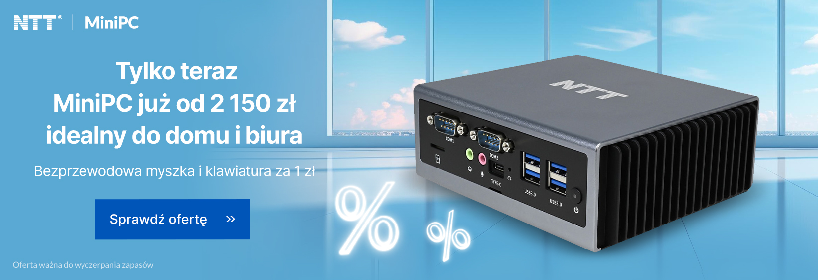 Akcesoria do komputerów Mini PC za 1zł